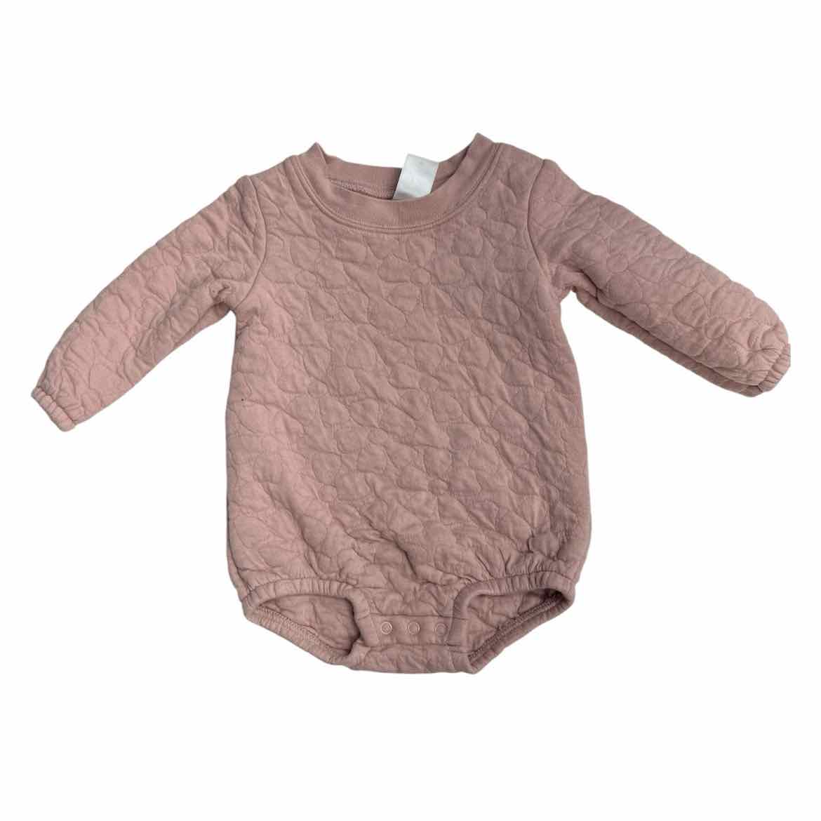 Carters (C) Pink Infant Size 9 MO Girl's LSTop