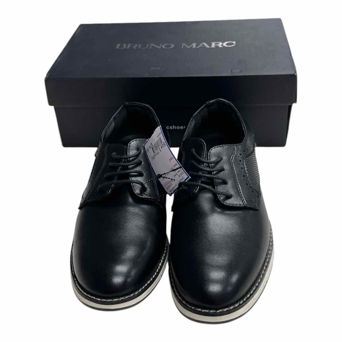 C Brand Black Youth Shoe Size 5 (Youth) Boy's Dress Shoes