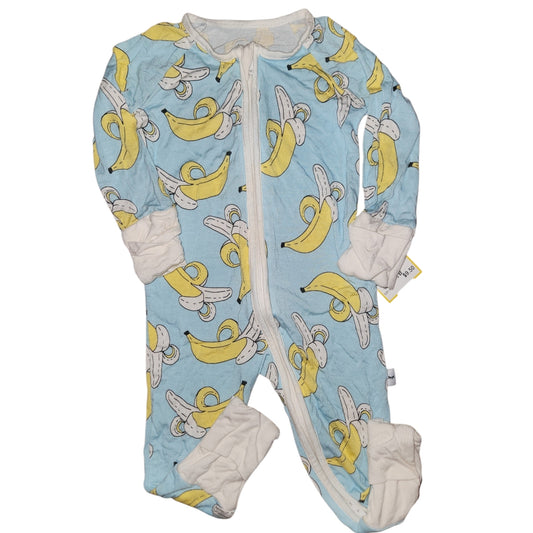 Little Sleepies (AA) Blue Infant Size 0-3 MO Boy's 1PCSleepwear