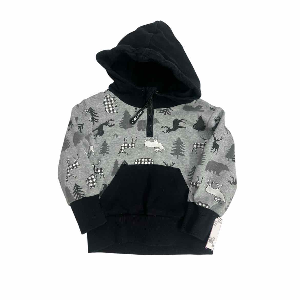 Little Bipsy (B) Grey Infant Size 6-12 MO Sweatshirt