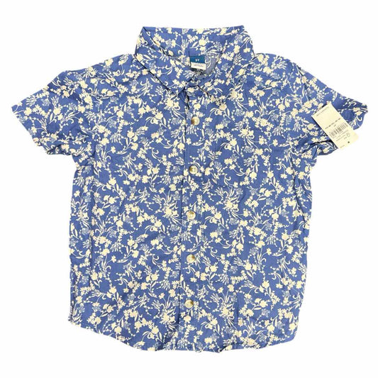 Old Navy (C) Blue Print Toddler Size 3 ButtondownSS