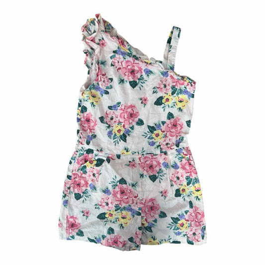Janie and Jack (A) Floral Youth Size 8 Girl's CasualRomper