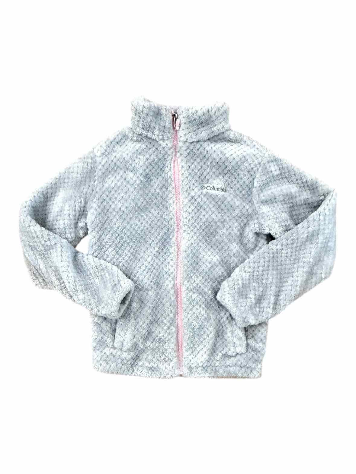 Columbia (B) Grey Youth Size 10-12 Fleece