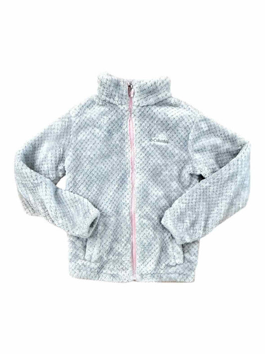 Columbia (B) Grey Youth Size 10-12 Fleece