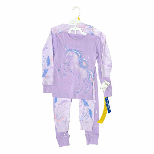 Carters (C) Purple Toddler Size 3T Girl's 3PCSleepwear