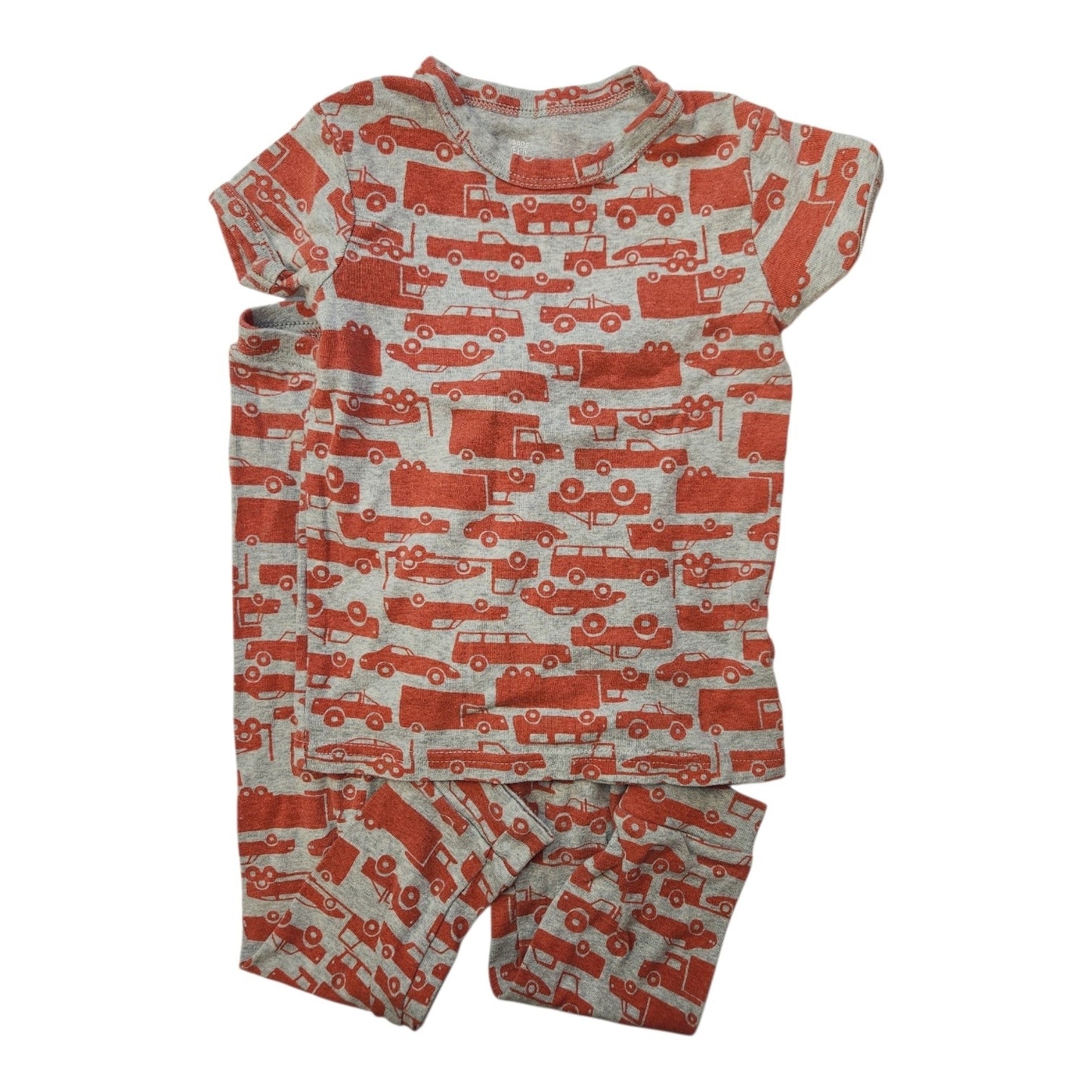 Gap (B) Grey Toddler Size 4 Neutral 2PCSleepwear