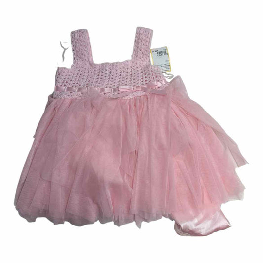 Rare Editions (B) Pink Infant Size 18 MO Girl's PartyDress