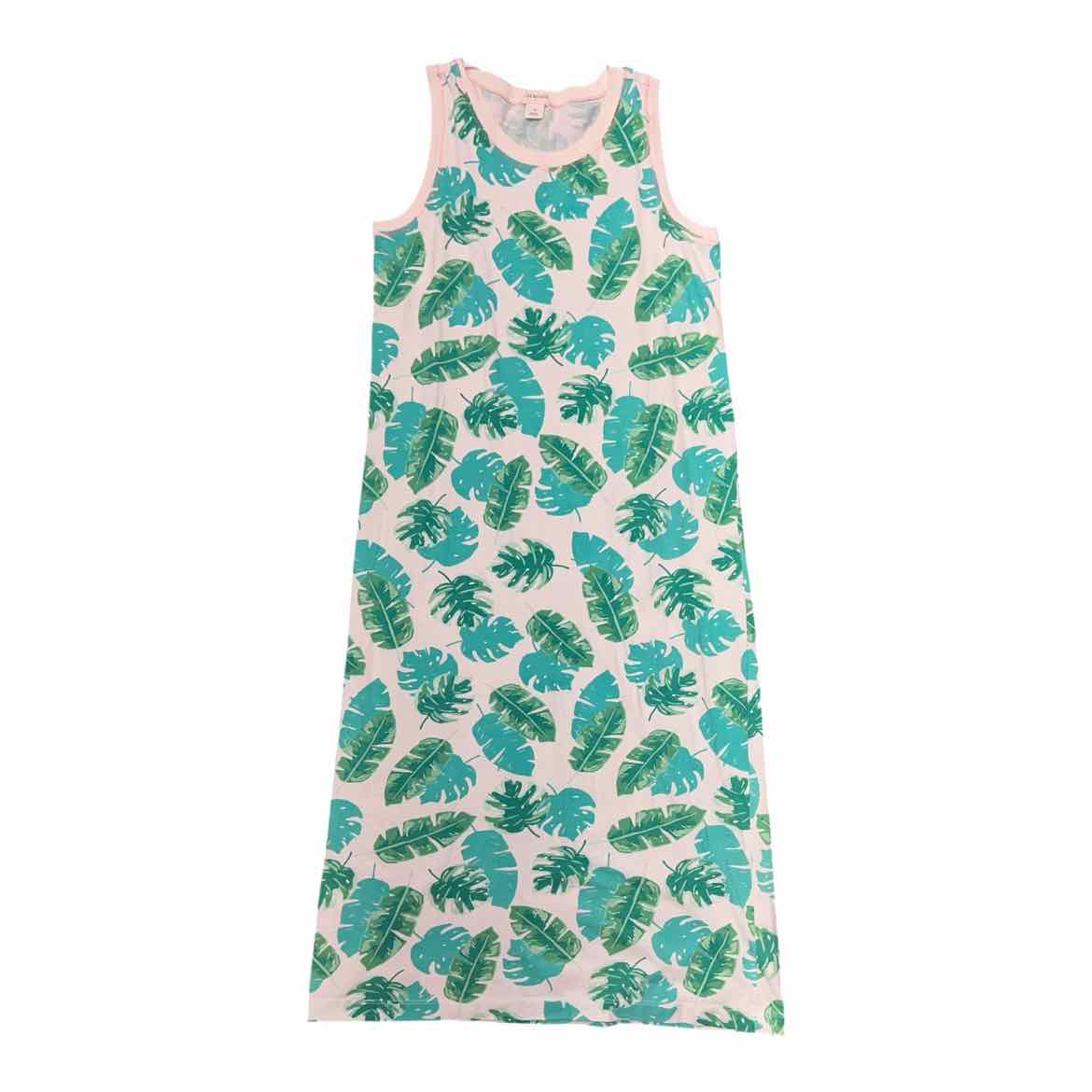 Crewcuts (B) White Print Youth Size 14 CasualDress