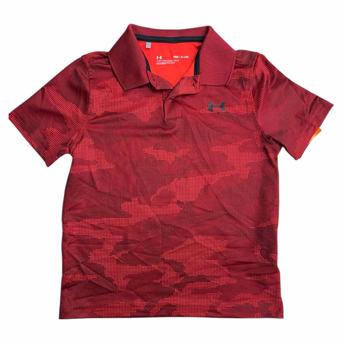 Under Armour (B) Red Youth Size 7 Boy's AthleticPolo