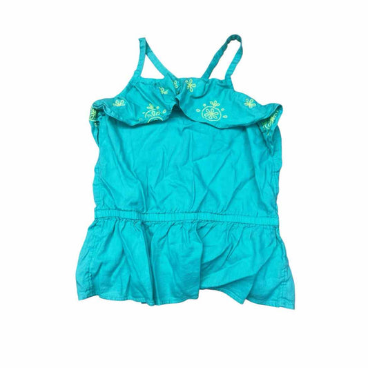 Lands End Mint Youth Size 8 Girl's TankTop