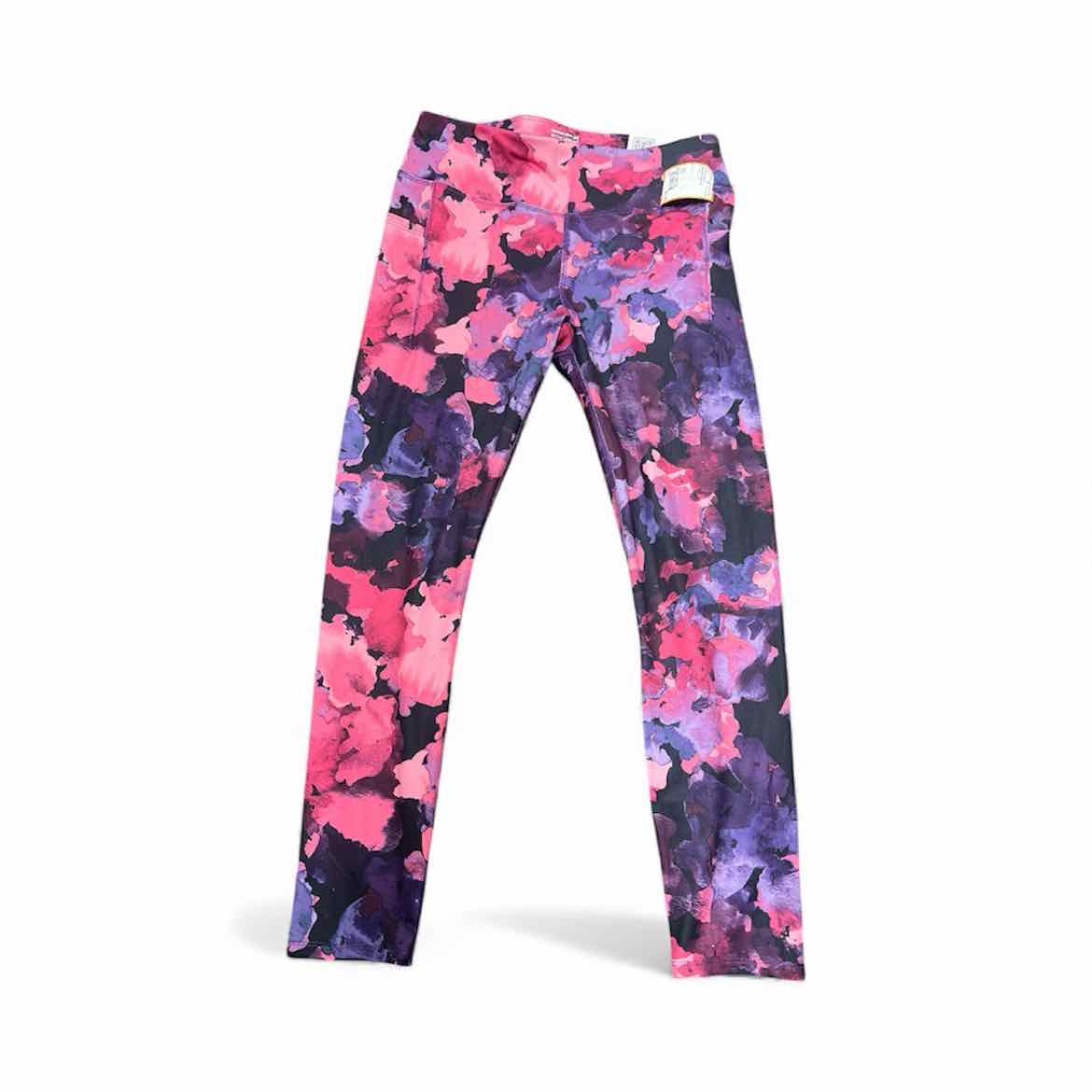 Members Mark (E) Purple Youth Size 14-16 Girl's AthleticLeggings