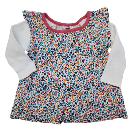 Tea Collection (A) Floral Infant Size 3-6 MO CasualDress