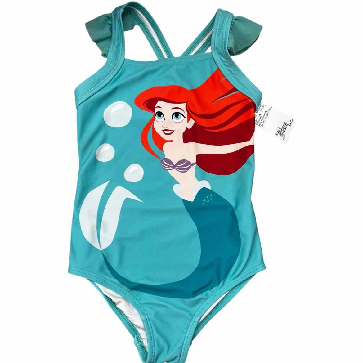 Hanna Andersson (A) Teal Toddler Size 4 Girl's 1PCSwimwear