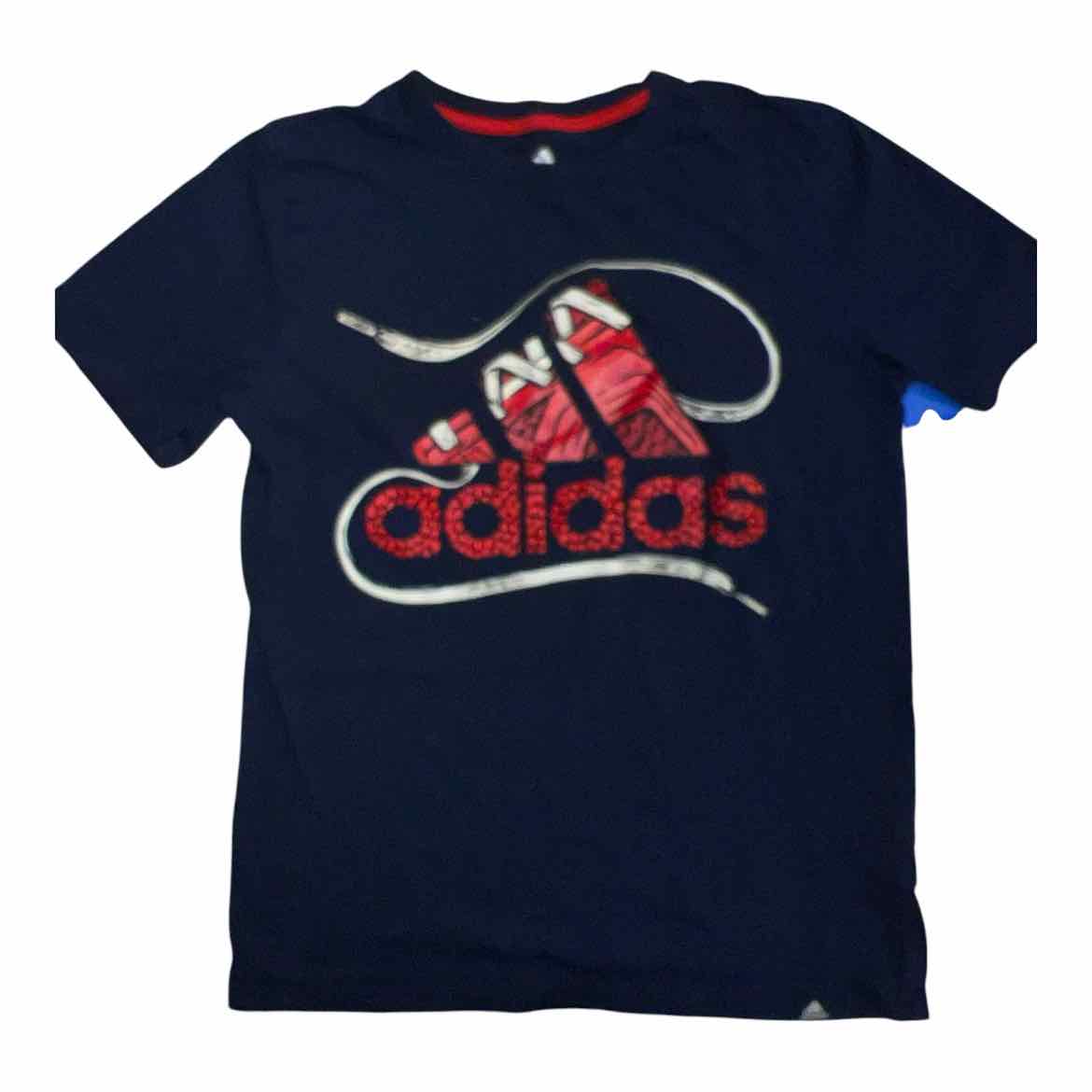 Adidas (B) Navy Youth Size 14-16 Boy's SSTopBasic