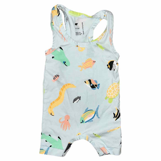 Monica & Andy Blue Infant Size 0-3 MO Boy's 1PC Casual