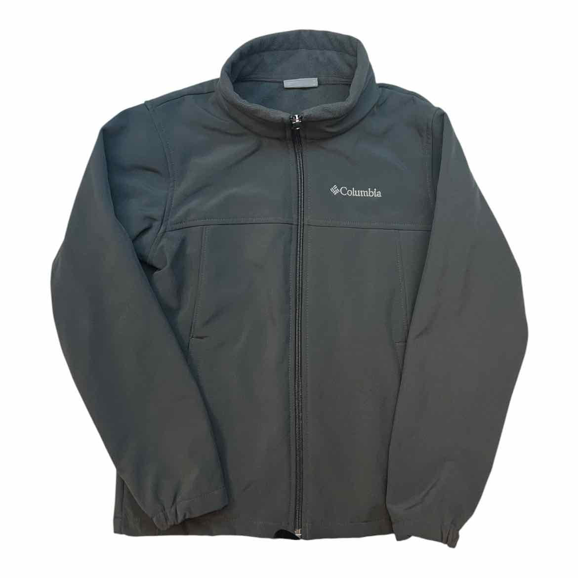 Columbia (B) Grey Youth Size 10-12 Boy's Jacket Light