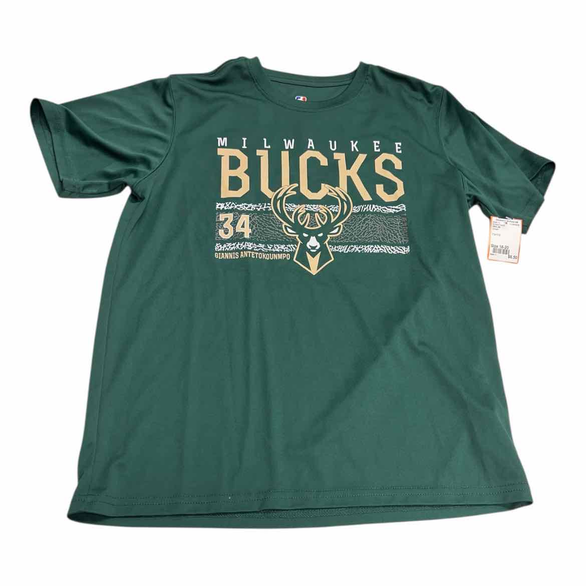 NBA (B) Green Youth Size 18-20 AthleticTopSS