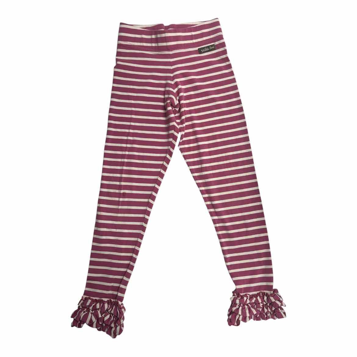 Matilda Jane (A) Pink Youth Size 11-12 Girl's BasicLeggings