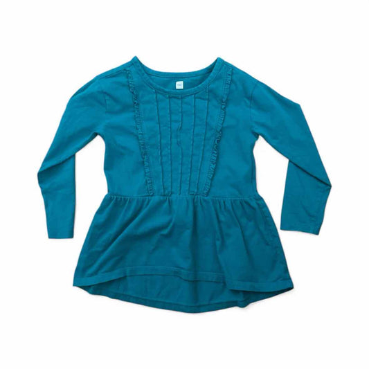 Tea Collection (A) Teal Toddler Size 4 LSTopBasic