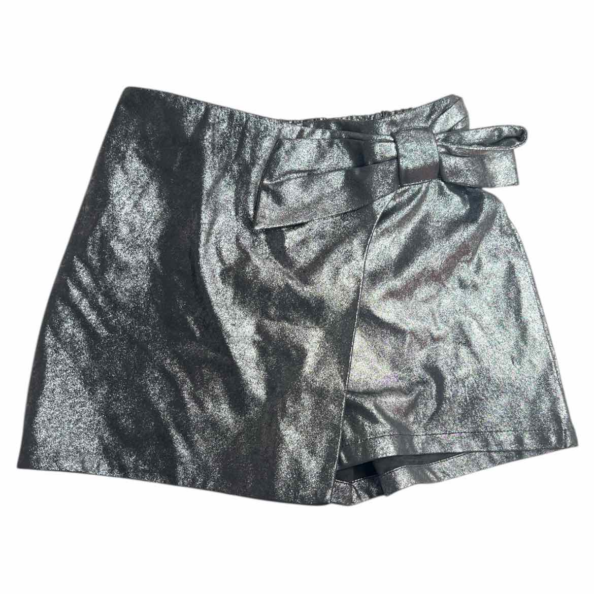 Next (C) Silver Youth Size 6 Girl's SkirtDressy