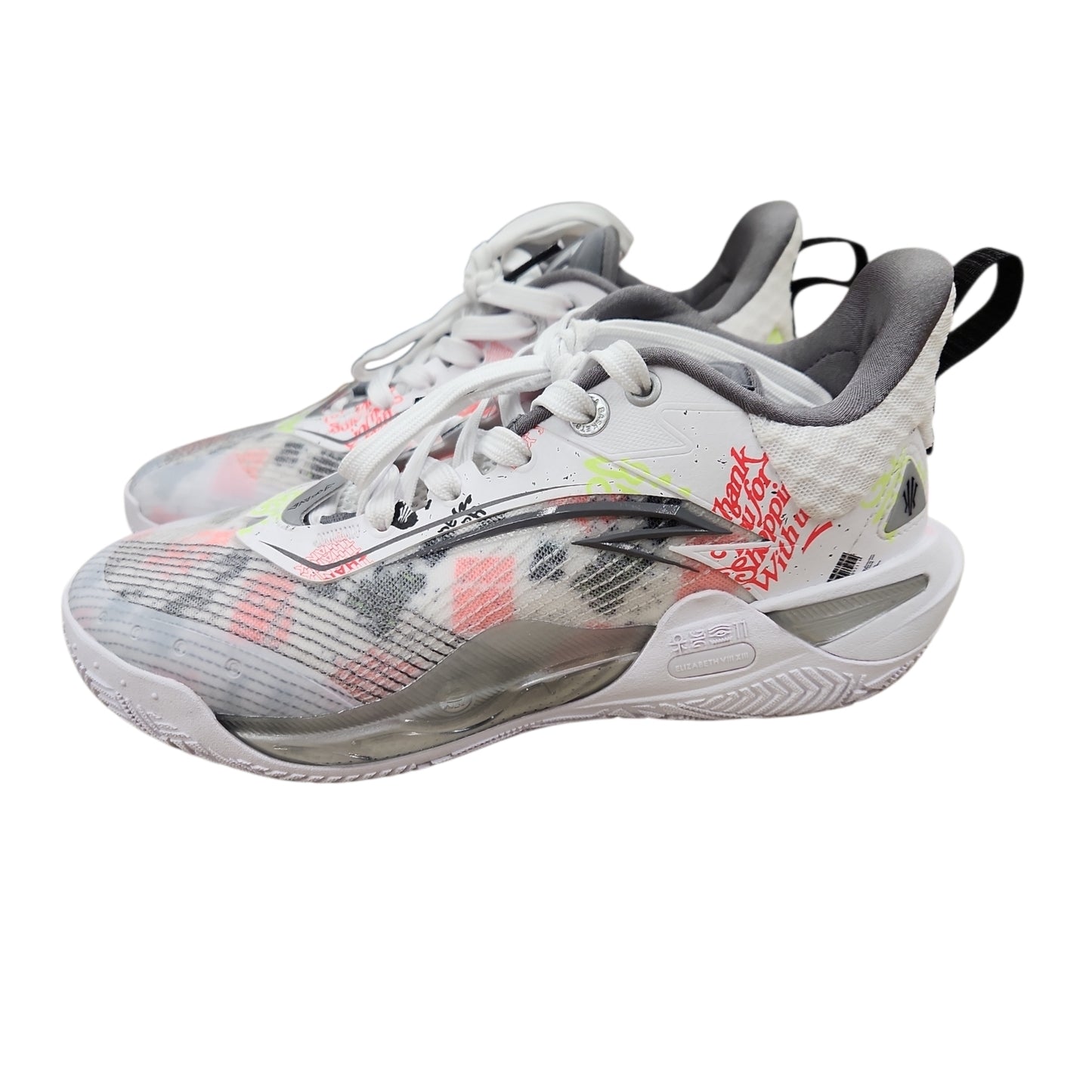 C Brand White Youth Shoe Size 5.5 (Youth) Boy's Athletic Shoes