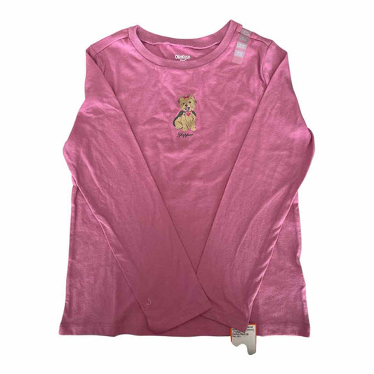 OshKosh BGosh (B) Pink Youth Size 8 Girl's LSTopBasic