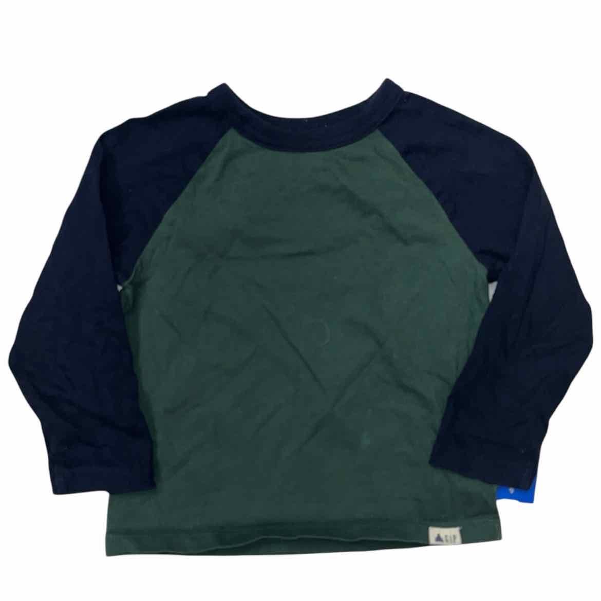 Gap (B) Green Toddler Size 2 Boy's LSTopBasic