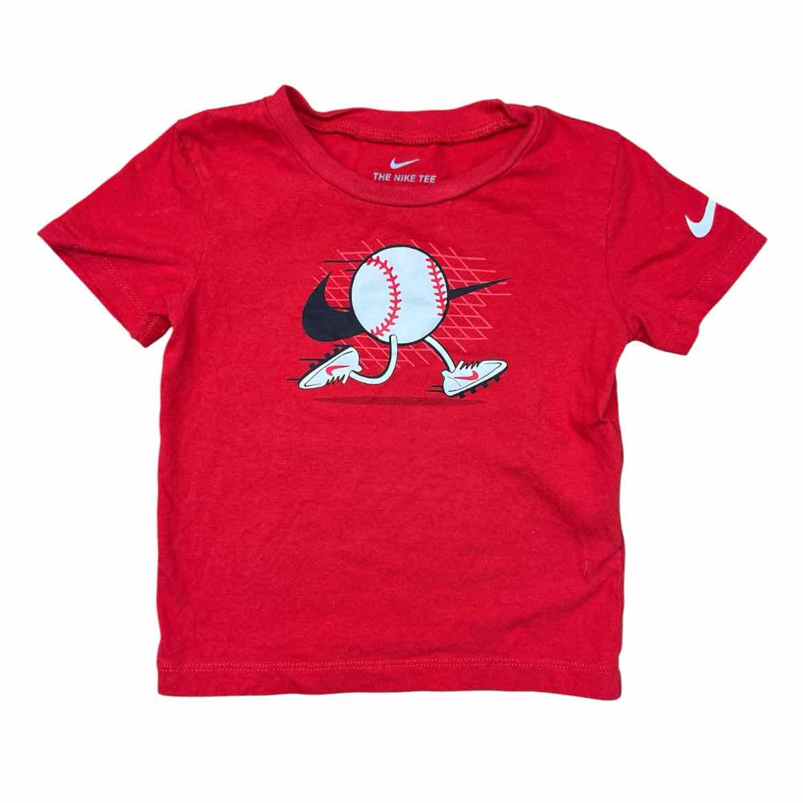 Nike (B) Red Infant Size 24 MO Boy's SSTopBasic