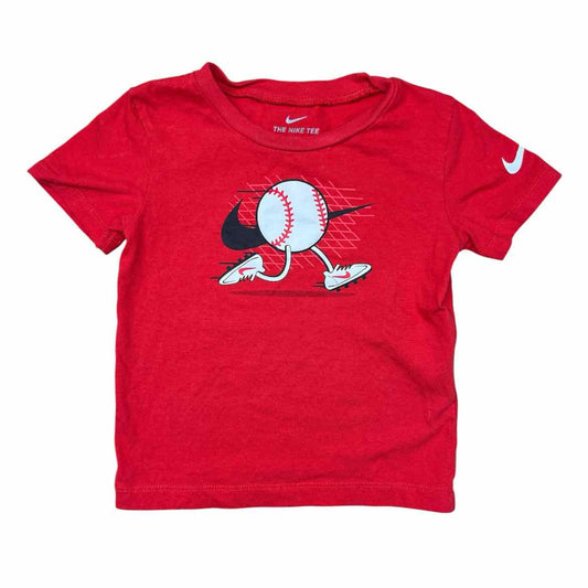 Nike (B) Red Infant Size 24 MO Boy's SSTopBasic