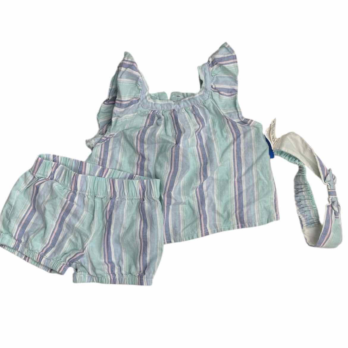 OshKosh BGosh (B) Mint Infant Size 12 MO Girl's 2PC Casual