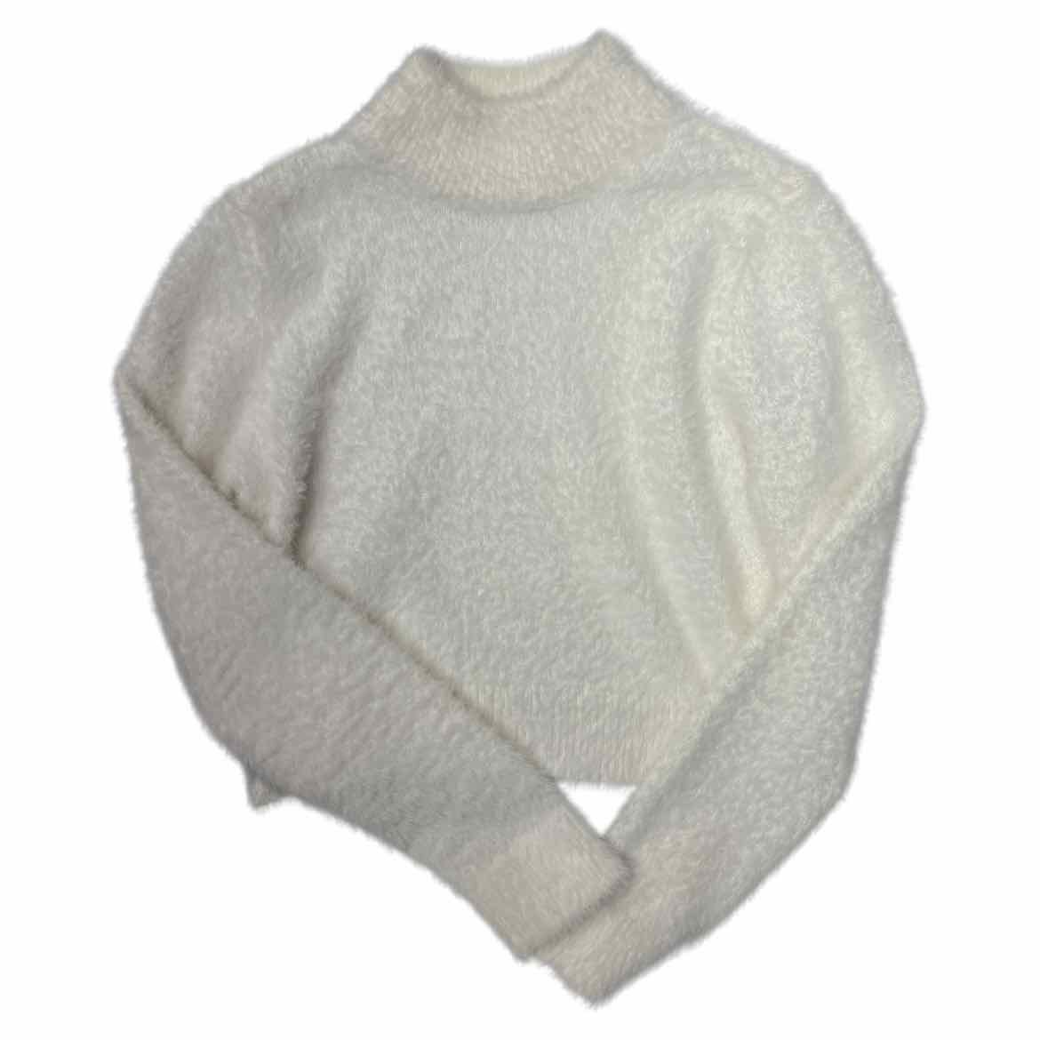 Nordstrom (B) White Youth Size 8-10 Girl's SweaterLight