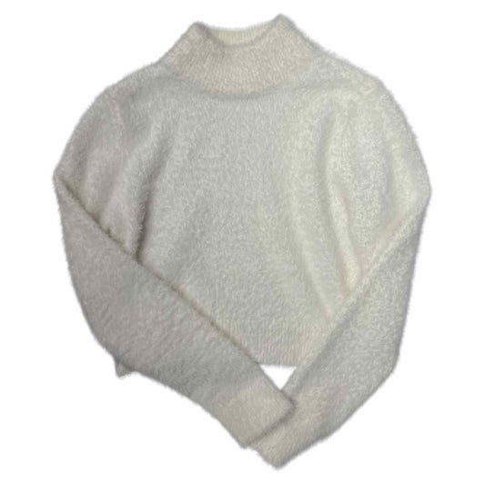 Nordstrom (B) White Youth Size 8-10 Girl's SweaterLight