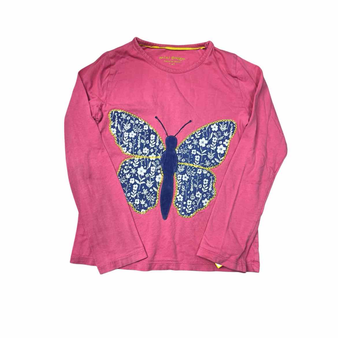 Mini Boden (A) Pink Youth Size 7-8 Girl's LSTopBasic