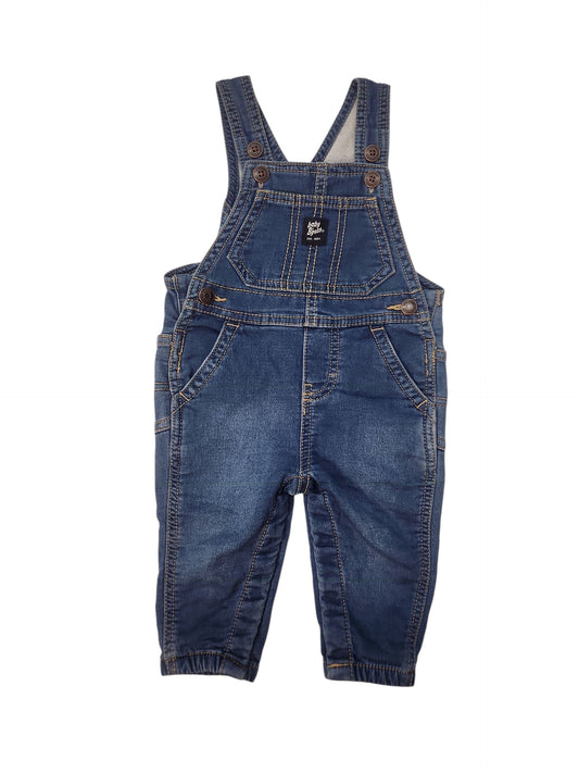OshKosh BGosh (B) Blue Infant Size 6 MO Overall Pant