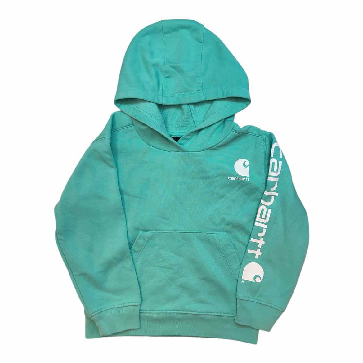 Carhartt (A) Teal Toddler Size 5 Girl's Sweatshirt