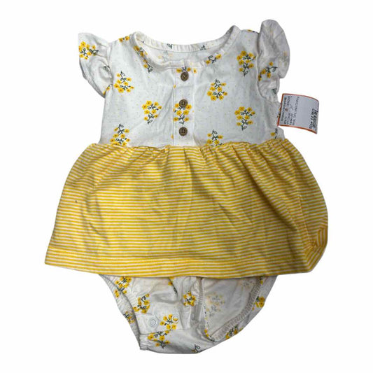 Carters (C) White Infant Size 12 MO Girl's 1PC Casual