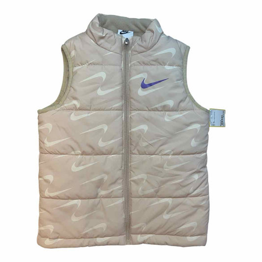 Nike (B) Tan Youth Size 6 Girl's Vest