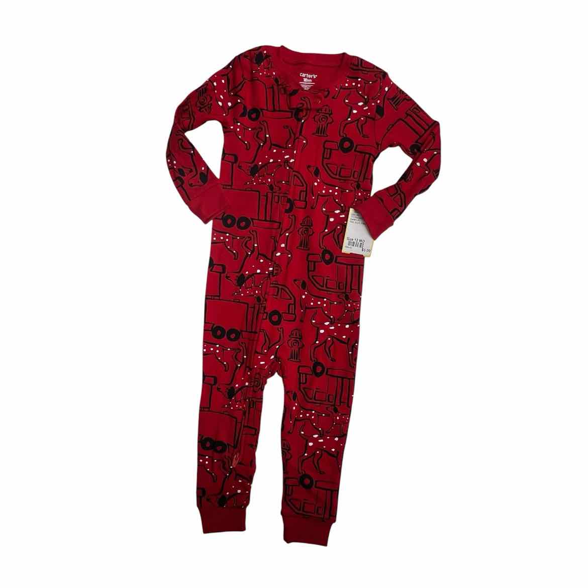 Carters (C) Red Infant Size 18 MO Boy's 1PCSleepwear