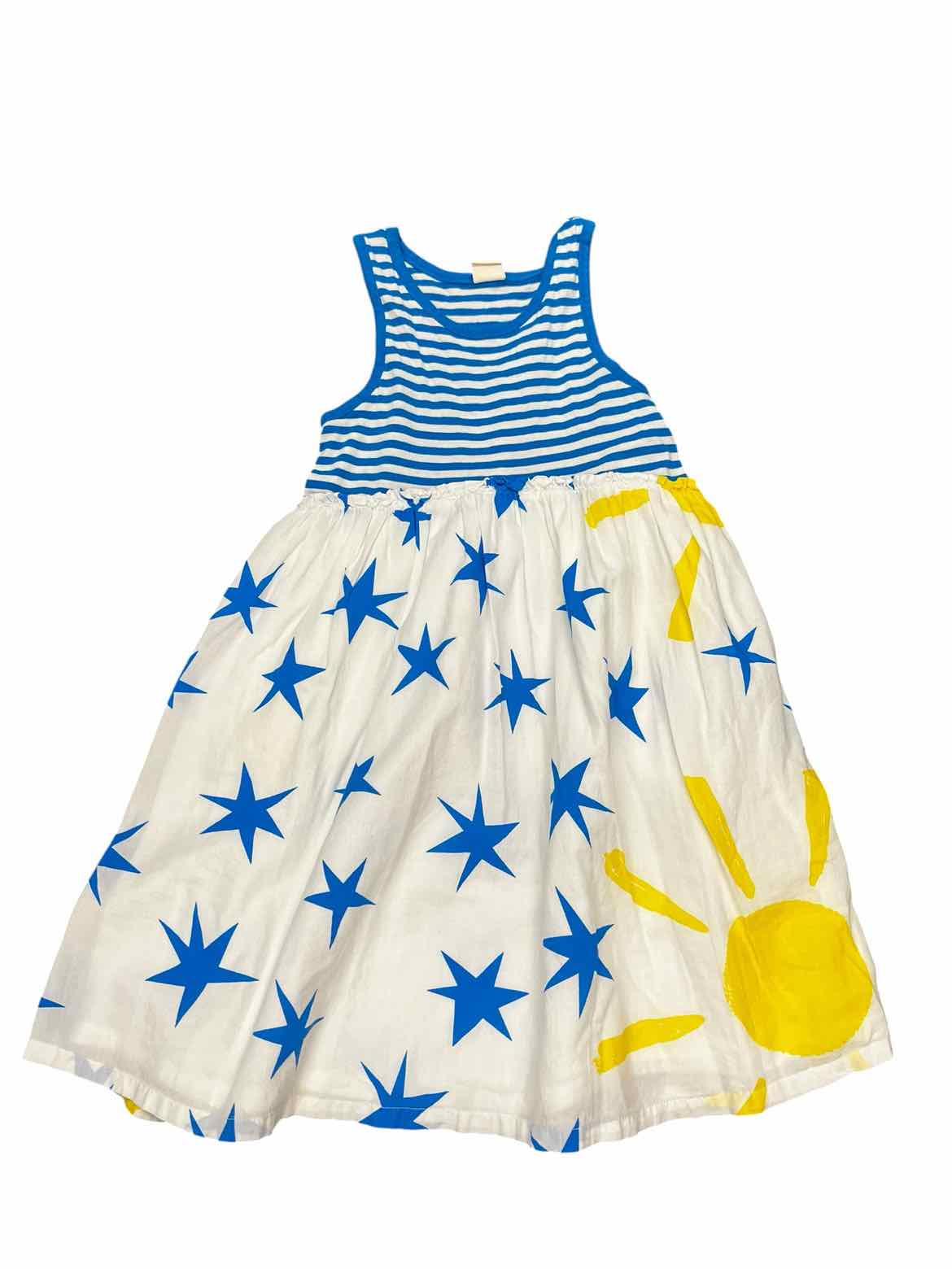 Tucker + Tate (B) White Print Youth Size 7 Girl's Sundress