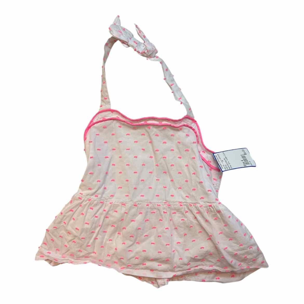 Janie and Jack (A) White Toddler Size 4 Girl's TankTop