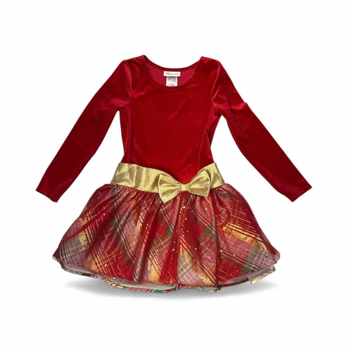 Bonnie Jean (B) Red Youth Size 8 FormalDress