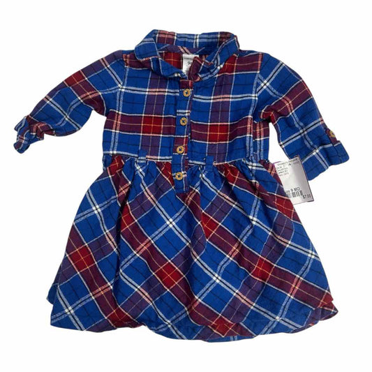 Carters (C) Plaid Infant Size 9 MO CasualDress