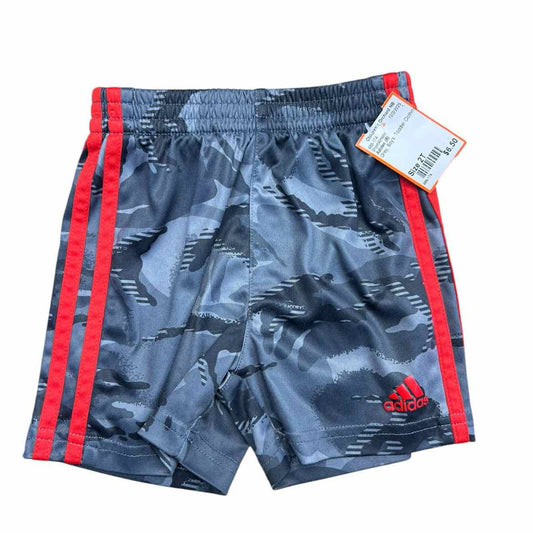 Adidas (B) Grey Toddler Size 2T Boy's ShortAthletic