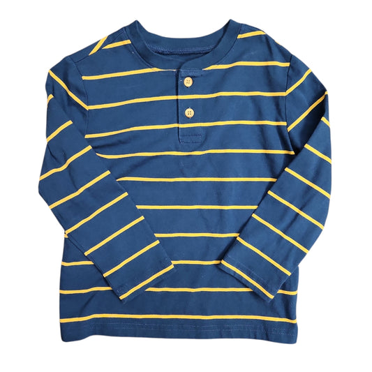Jumping Beans (D) Navy Toddler Size 4T Boy's LSTop