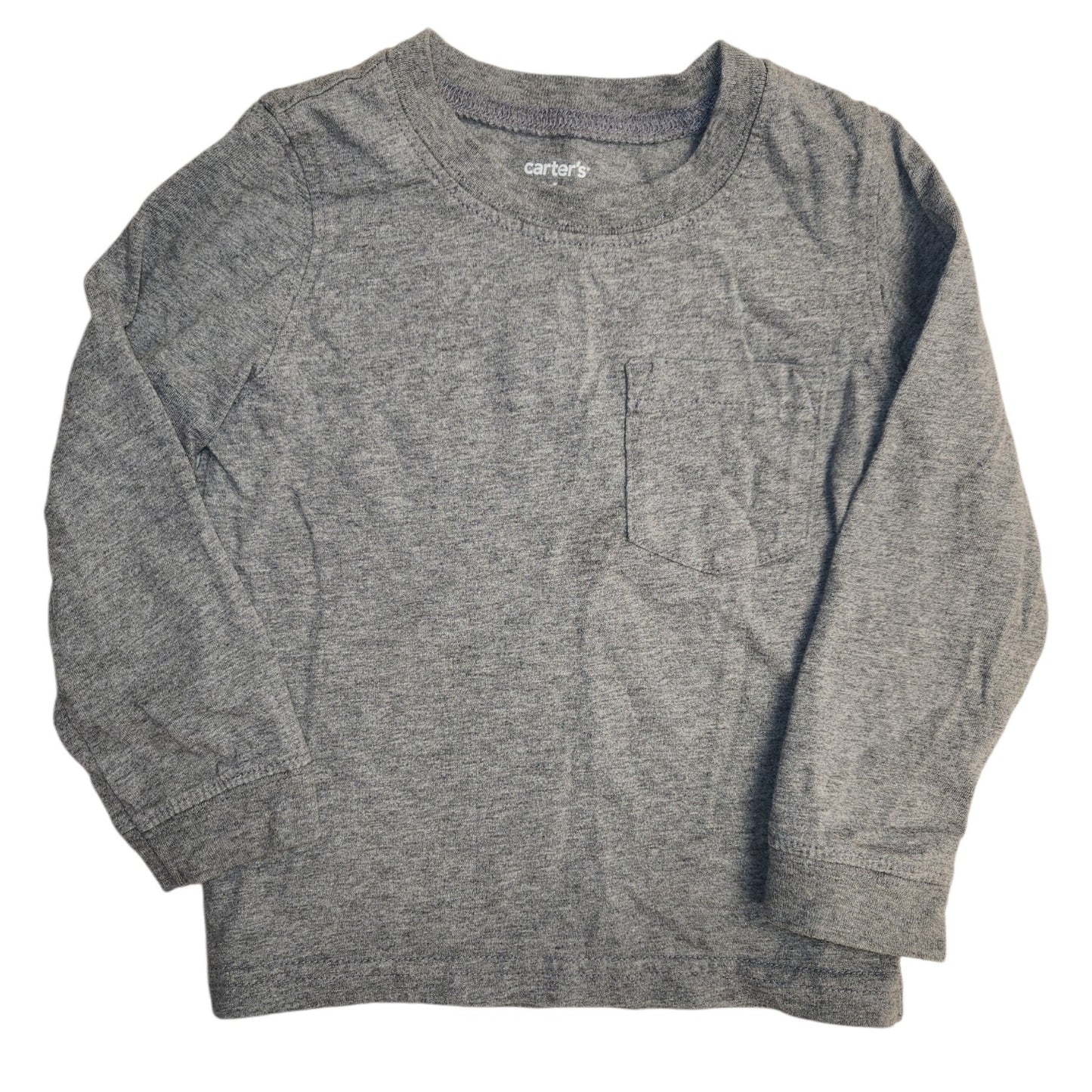 Carters (C) Grey Infant Size 24 MO Boy's LSTopBasic