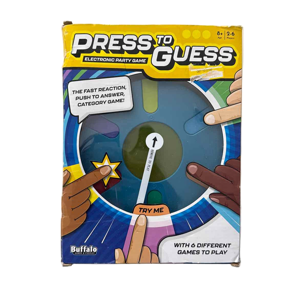 Buffalo Games Press To Guess Game
