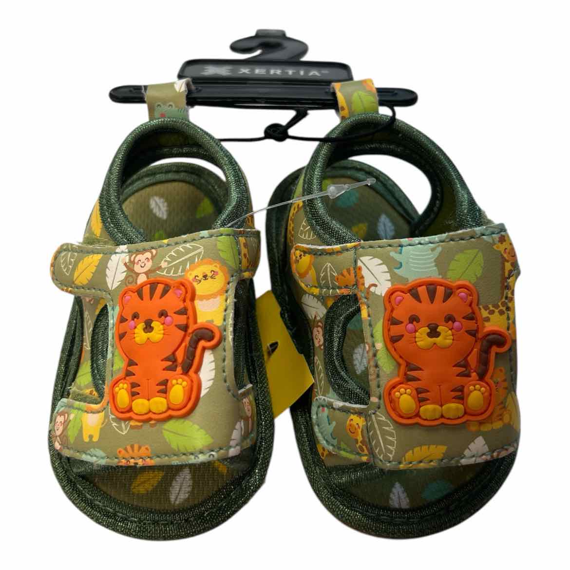 D Brand Infant Shoe Size 3 (Infant) Green Boy's SandalsBasic