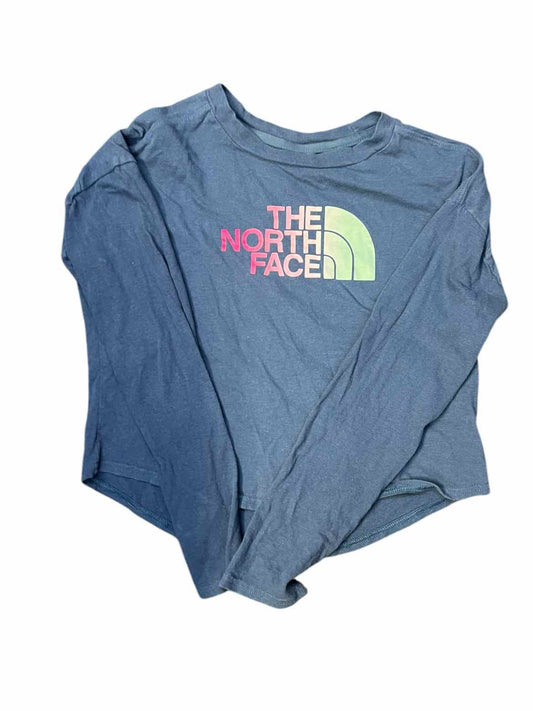 North Face (AA) Navy Youth Size 10 Girl's LSTopBasic