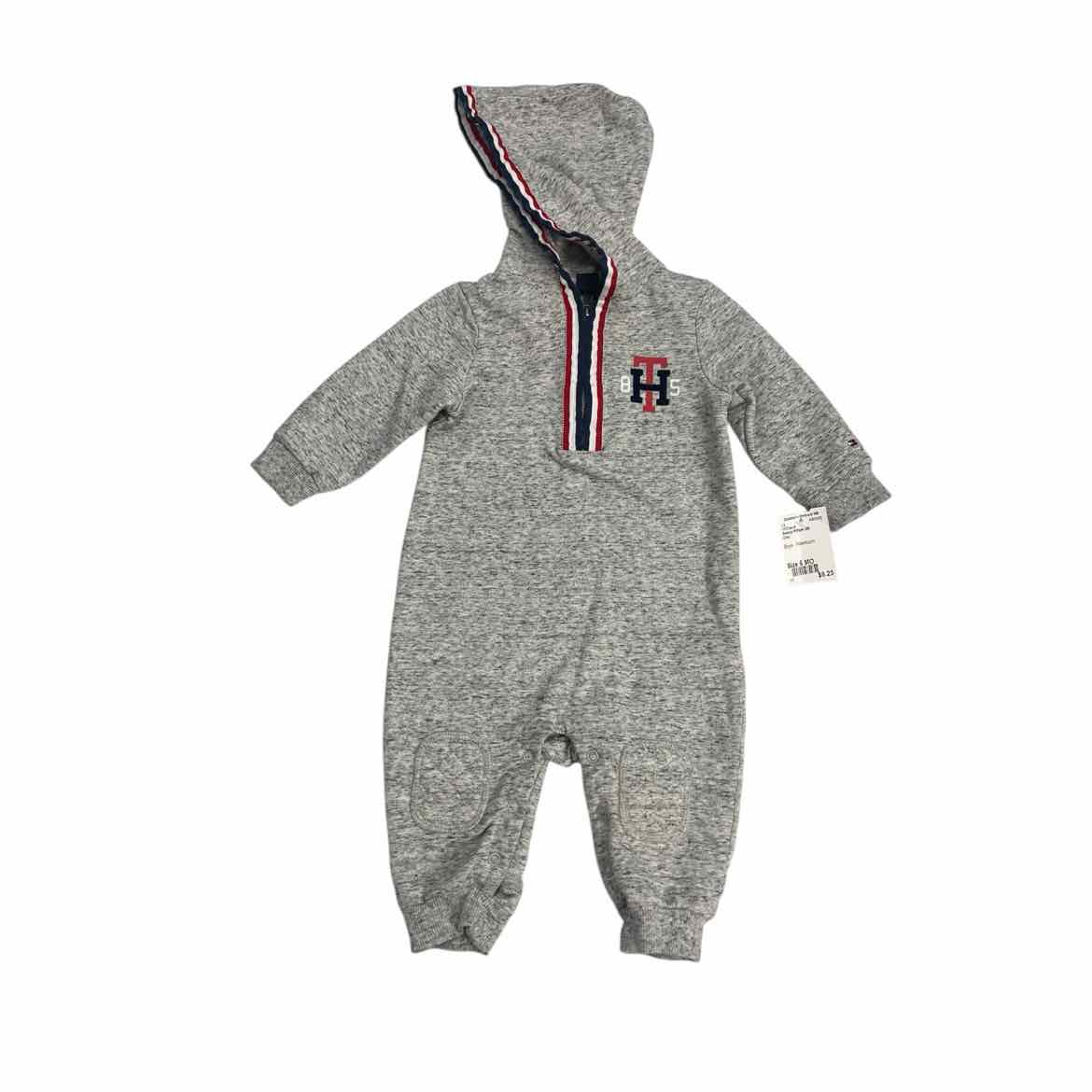 Tommy Hilfiger (B) Grey Newborn Size 6 MO 1PCCasual