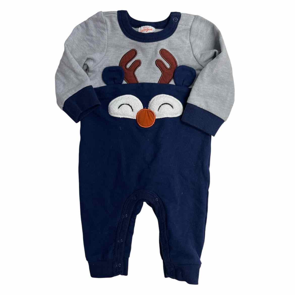 Cat and Jack (D) Navy Infant Size 0-3 MO Boy's 1PC Casual